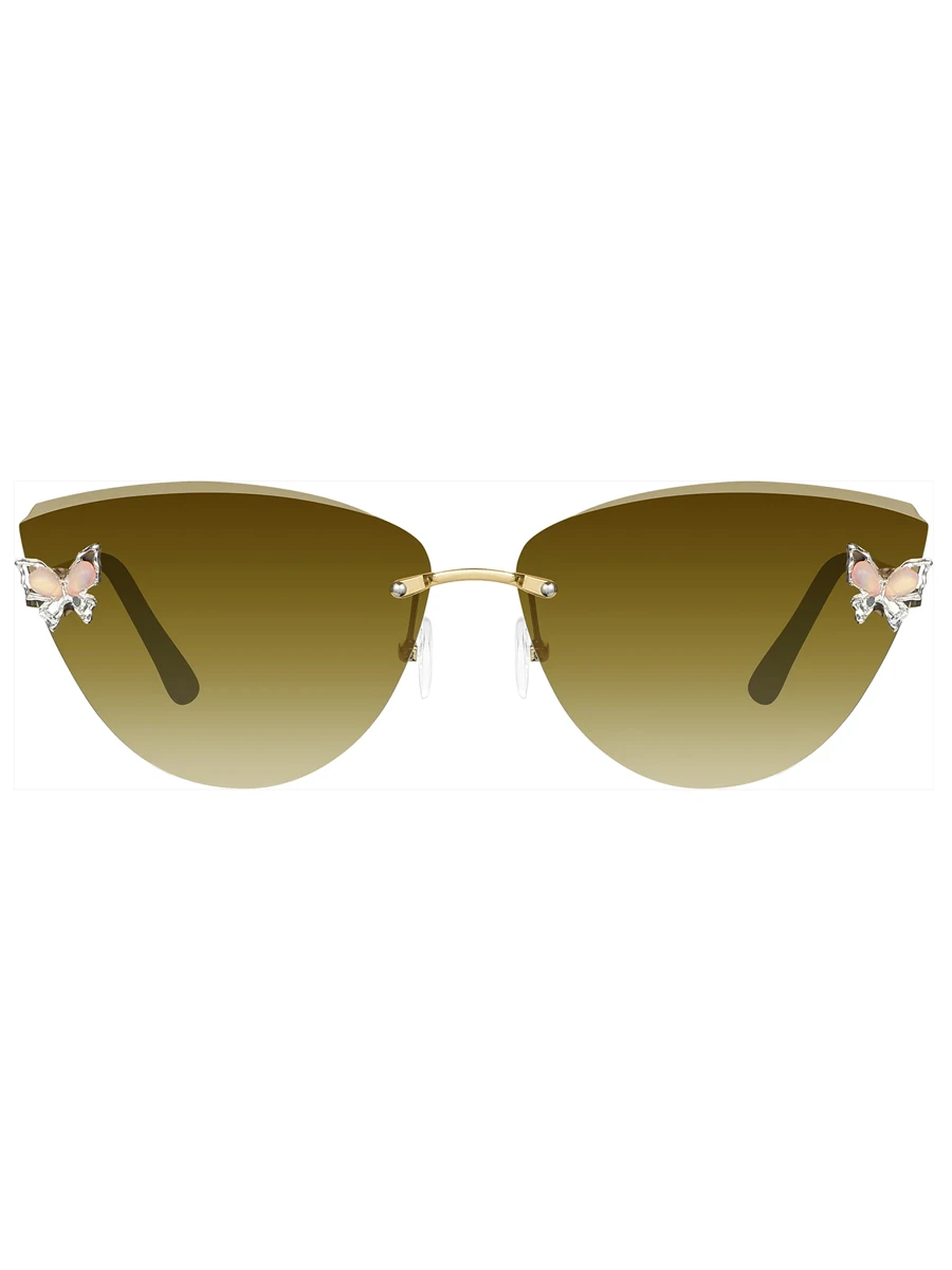Fytoo Women's New Cat Eye Fashion Sunglasses with Sunscreen Function, Tea Colored Lens Design Fashionable Trend, Perfect Summer
Fytoo Women's New Cat Eye Fashion Sunglasses with Sunscreen Function, Tea Colored Lens Design Fashionable Trend, Perfect Summer