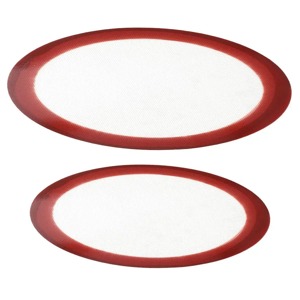 2 Pcs Round Silicone Baking Mat 254mm 308mm Non Stick Heat Resistant Reusable Pizza Sheet Easy Clean Kitchen Accessories
2 Pcs Round Silicone Baking Mat 254mm 308mm Non Stick Heat Resistant Reusable Pizza Sheet Easy Clean Kitchen Accessories