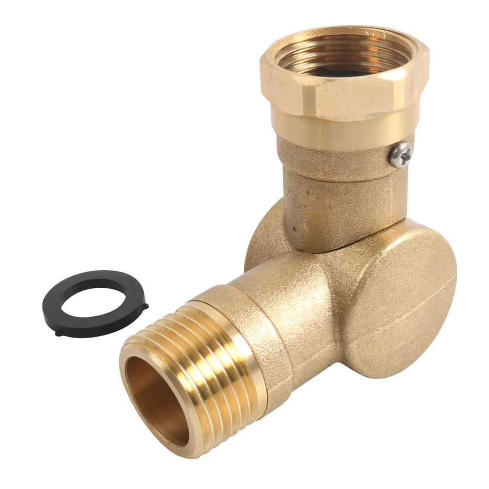 1pcs 360° & 180° Rotating -Metal Swivel Adapter Standard 3/4" Garden Hose Brass RV Parts & Accessories
1pcs 360° & 180° Rotating -Metal Swivel Adapter Standard 3/4" Garden Hose Brass RV Parts & Accessories