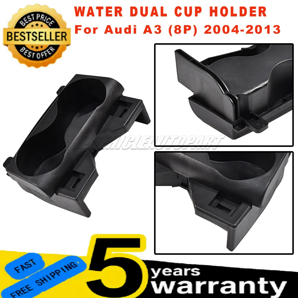 1 шт. для Audi A3 S3 RS3 8P 2004-2013 новый центральный держатель для воды с двойным стаканом, держатель для напитков, простая установка, автомобильные аксессуары
1 шт. для Audi A3 S3 RS3 8P 2004-2013 новый центральный держатель для воды с двойным стаканом, держатель для напитков, простая установка, автомобильные аксессуары