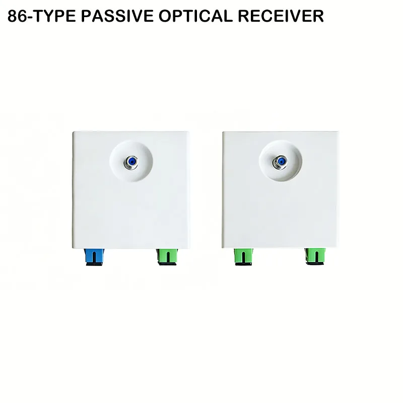 86-type Passive Optical Receiver FTTH Tools with CWDM Fiber-to-the-home Fiber Optic Equipment for Apartment Hotel
86-type Passive Optical Receiver FTTH Tools with CWDM Fiber-to-the-home Fiber Optic Equipment for Apartment Hotel