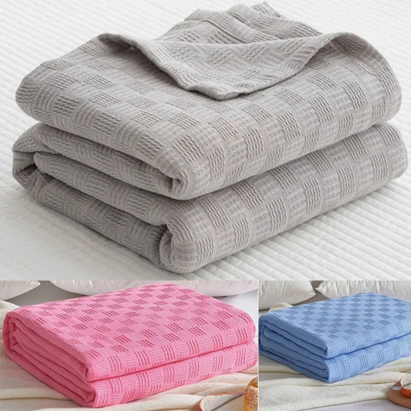 100% Pure Cotton Blanket, Air Conditioner Single Layer Thread blanket, Towel Quilt, Office Lunch Break blankets 100*150cm
100% Pure Cotton Blanket, Air Conditioner Single Layer Thread blanket, Towel Quilt, Office Lunch Break blankets 100*150cm