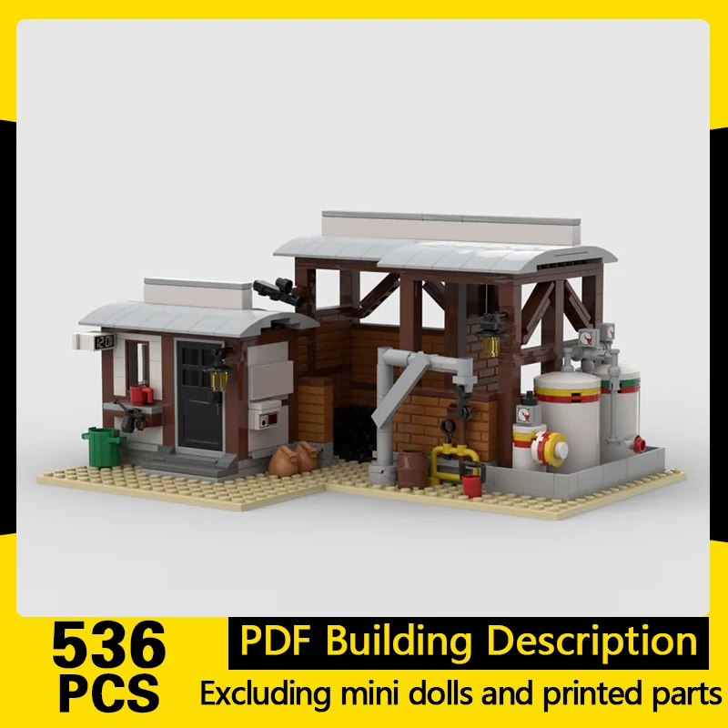 City Street View Model MOC Building Bricks Oil And Coal Trade Station Modular Technology Gifts Holiday Assemble Children Toys
City Street View Model MOC Building Bricks Oil And Coal Trade Station Modular Technology Gifts Holiday Assemble Children Toys