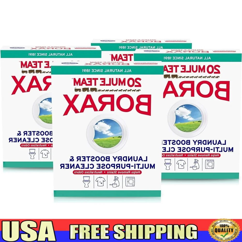 Натуральный усилитель моющего средства Borax, многоцелевой бытовой очиститель без запаха, принадлежности для рукоделия, без фосфаната, 65 унций, 4 шт.
Натуральный усилитель моющего средства Borax, многоцелевой бытовой очиститель без запаха, принадлежности для рукоделия, без фосфаната, 65 унций, 4 шт.