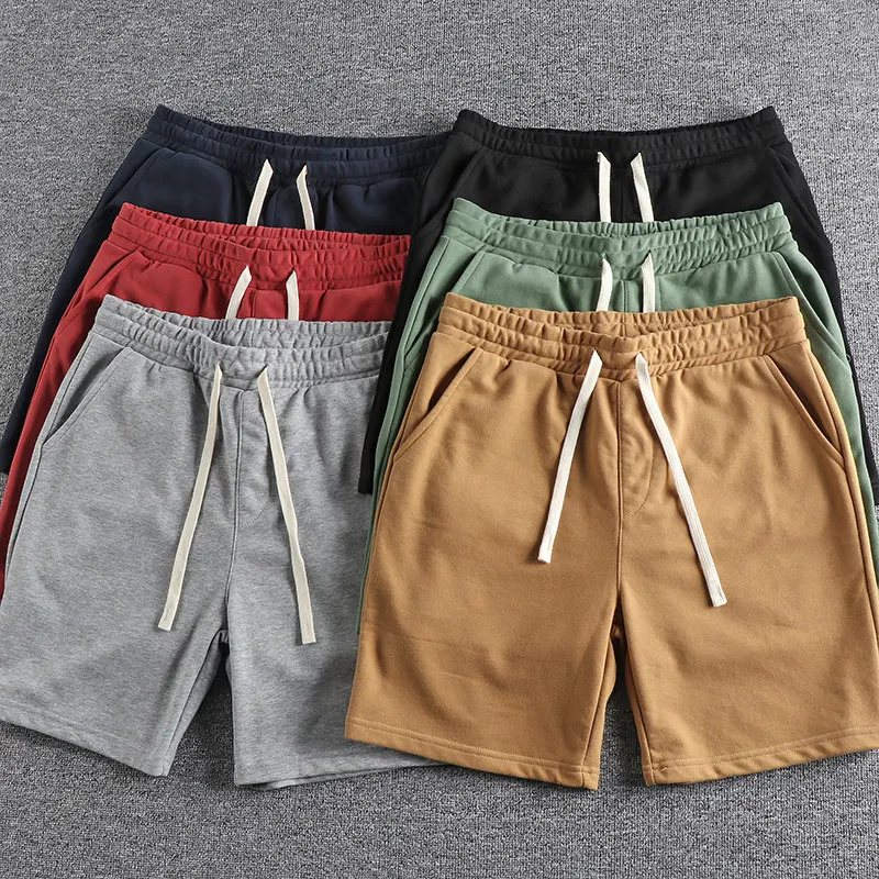 Summer New American Retro Solid Color Knitted Shorts Men's Simple Loose Elastic Wasit Drawstring Sport Casual 5-point Pants
Summer New American Retro Solid Color Knitted Shorts Men's Simple Loose Elastic Wasit Drawstring Sport Casual 5-point Pants