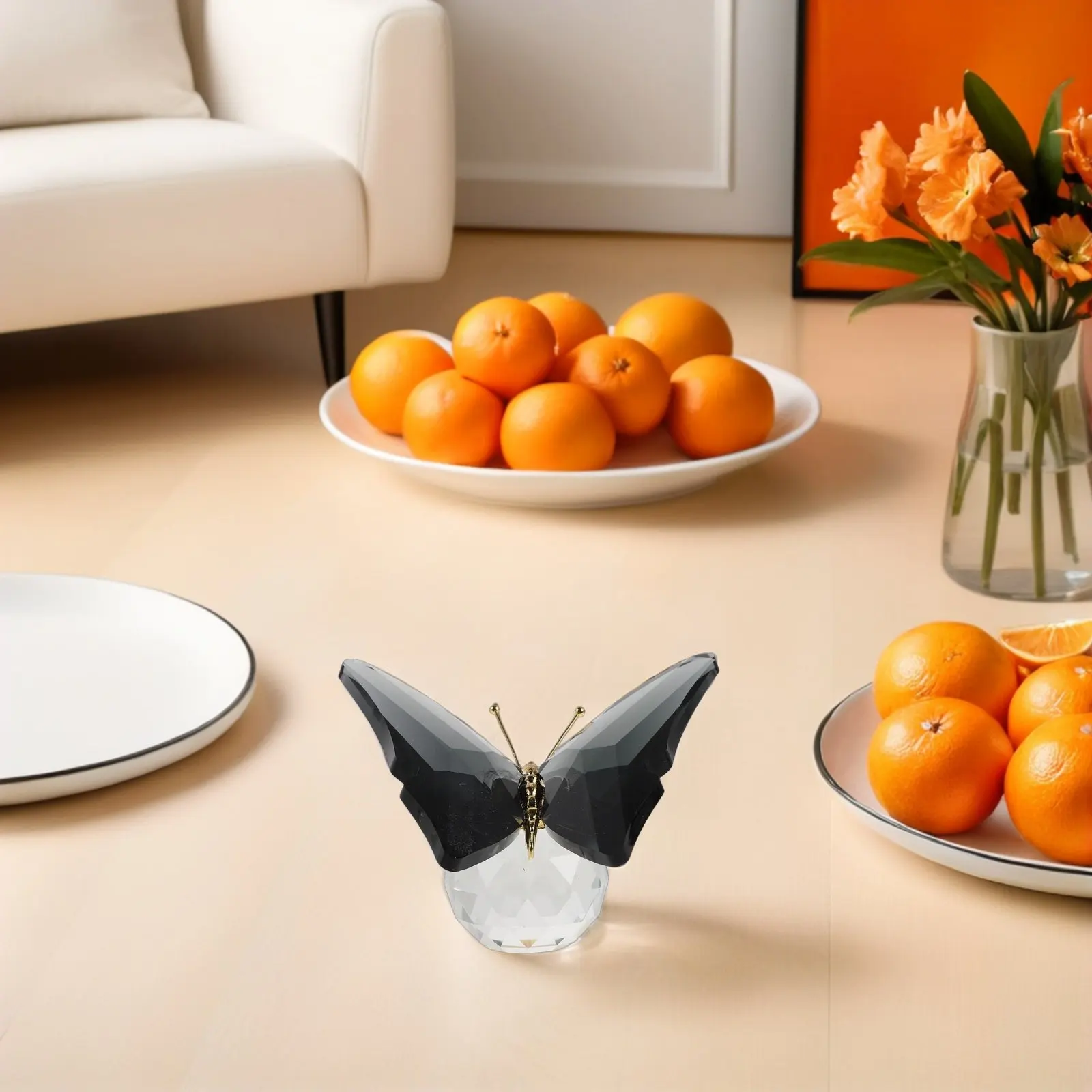 Glass Butterfly Paperweight Crystal Clear Butterfly Statue Crystal Ball Base Office Table Decor Desktop Display Paperweight
Glass Butterfly Paperweight Crystal Clear Butterfly Statue Crystal Ball Base Office Table Decor Desktop Display Paperweight