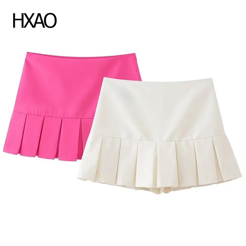 HXAO Short Pleated Skirt Women's Skirt Summer Mini Skirt Casual Shorts Skirt High Waist Skirt Tennis Skirt Female Sexy Skirts
HXAO Short Pleated Skirt Women's Skirt Summer Mini Skirt Casual Shorts Skirt High Waist Skirt Tennis Skirt Female Sexy Skirts