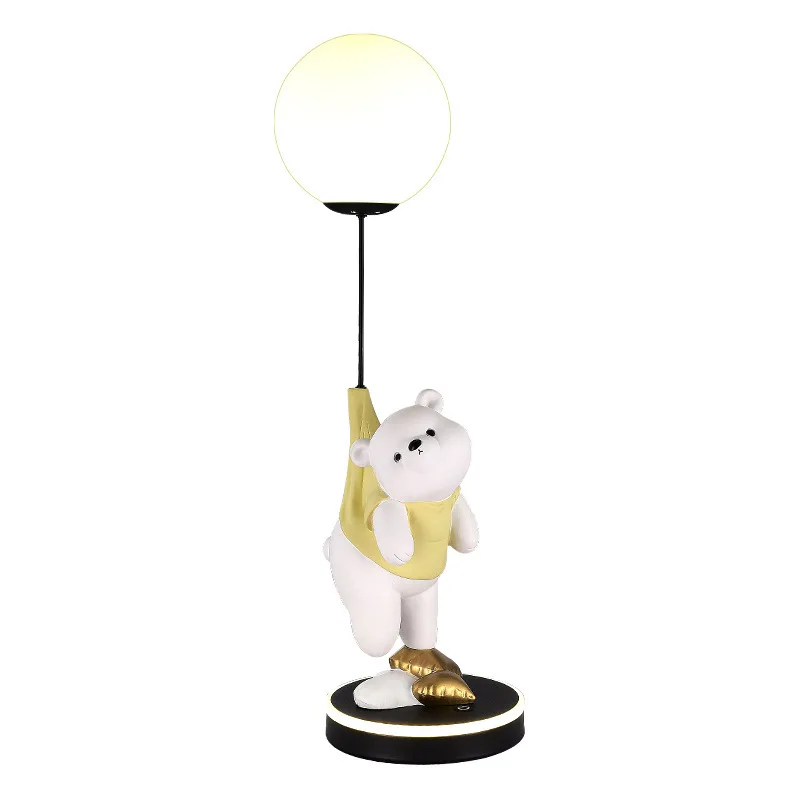 Polar Bear Table Lamp Creative Desk Lamp Light Luxury Art Cartoon Living Room Decoration Lamp Boys Girls Bedroom Bedside Lamp
Polar Bear Table Lamp Creative Desk Lamp Light Luxury Art Cartoon Living Room Decoration Lamp Boys Girls Bedroom Bedside Lamp