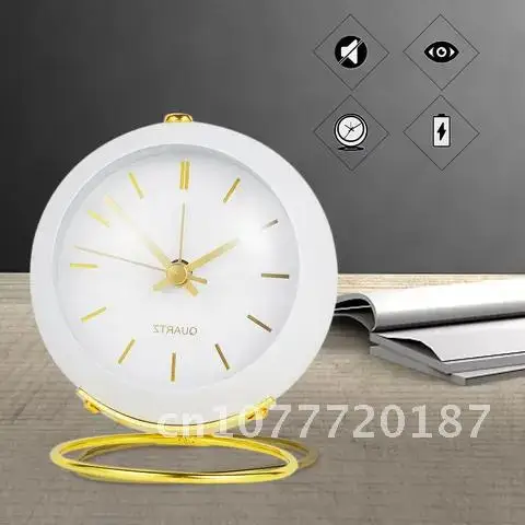 Retro Small Analogue Silent Golden Clock Mini Cute Digital Dial Vintage Alarm Clocks Loud Table No Ticking Batter
Retro Small Analogue Silent Golden Clock Mini Cute Digital Dial Vintage Alarm Clocks Loud Table No Ticking Batter