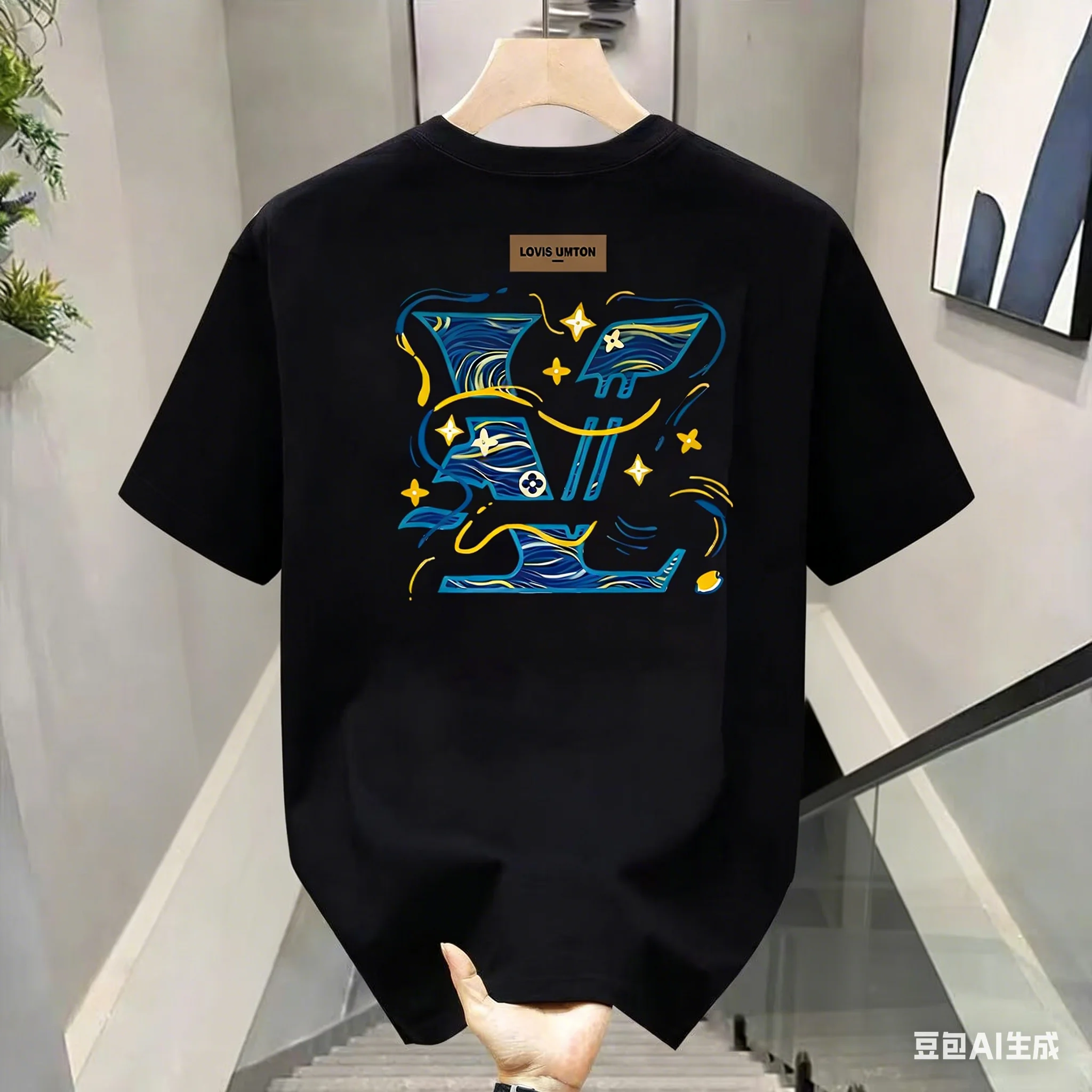 Футболка из чистого хлопка с круглым вырезом и короткими рукавами, базовый слой, весенне-осенняя мужская одежда, топ с принтом больших размеров для подростков
Футболка из чистого хлопка с круглым вырезом и короткими рукавами, базовый слой, весенне-осенняя мужская одежда, топ с принтом больших размеров для подростков