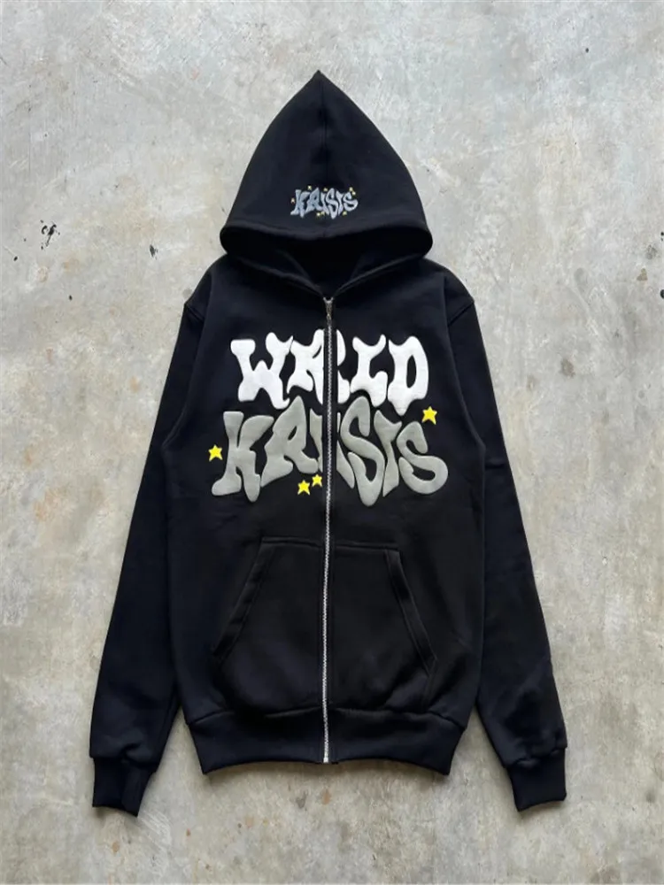 Autumn/Winter Hoodie Y2K Alphabet Print Hoodie Harajuku Zipper Hoodie Sweatshirt Men's Gothic Hip Hop Street Wear
Autumn/Winter Hoodie Y2K Alphabet Print Hoodie Harajuku Zipper Hoodie Sweatshirt Men's Gothic Hip Hop Street Wear