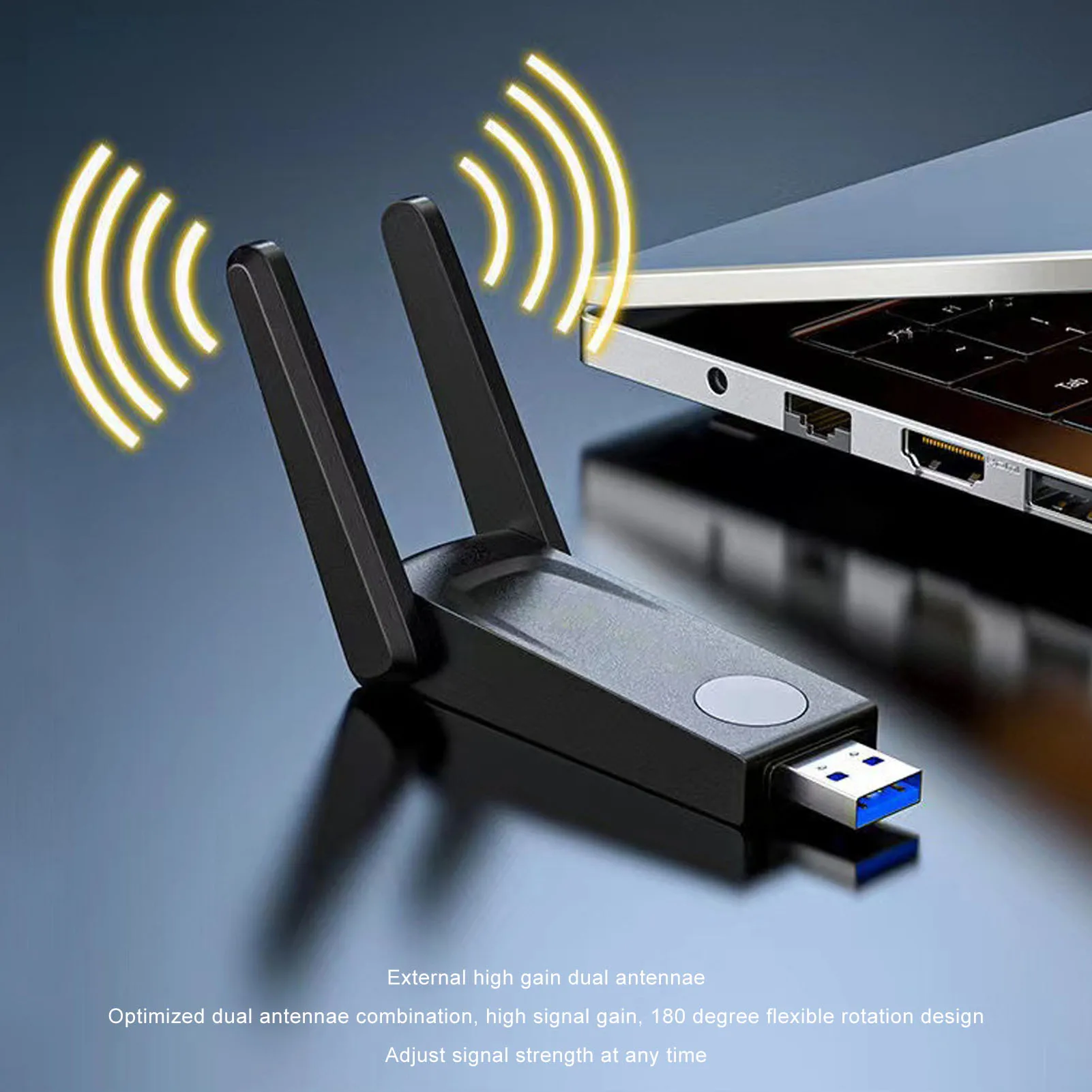 USB беспроводной сетевой адаптер профессиональный гигабитный двухдиапазонный 2,4G 5G 150 Мбит/с беспроводной передатчик приемник для настольного портативного ПК
USB беспроводной сетевой адаптер профессиональный гигабитный двухдиапазонный 2,4G 5G 150 Мбит/с беспроводной передатчик приемник для настольного портативного ПК