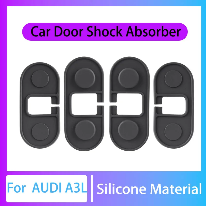 4PCS Silicone Car Door Lock Trim Cover Anti-collision Latch Shock Absorber Pad For Audi A3 Auto Interior Accessories
4PCS Silicone Car Door Lock Trim Cover Anti-collision Latch Shock Absorber Pad For Audi A3 Auto Interior Accessories