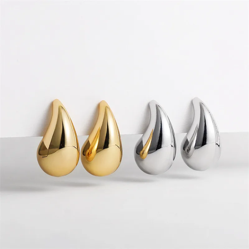 Vintage Gold Plated Chunky Dome Drop Earrings for Women Glossy Copper Thick Teardrop Earrings for Women Dupes Lightweight Hoops
Vintage Gold Plated Chunky Dome Drop Earrings for Women Glossy Copper Thick Teardrop Earrings for Women Dupes Lightweight Hoops