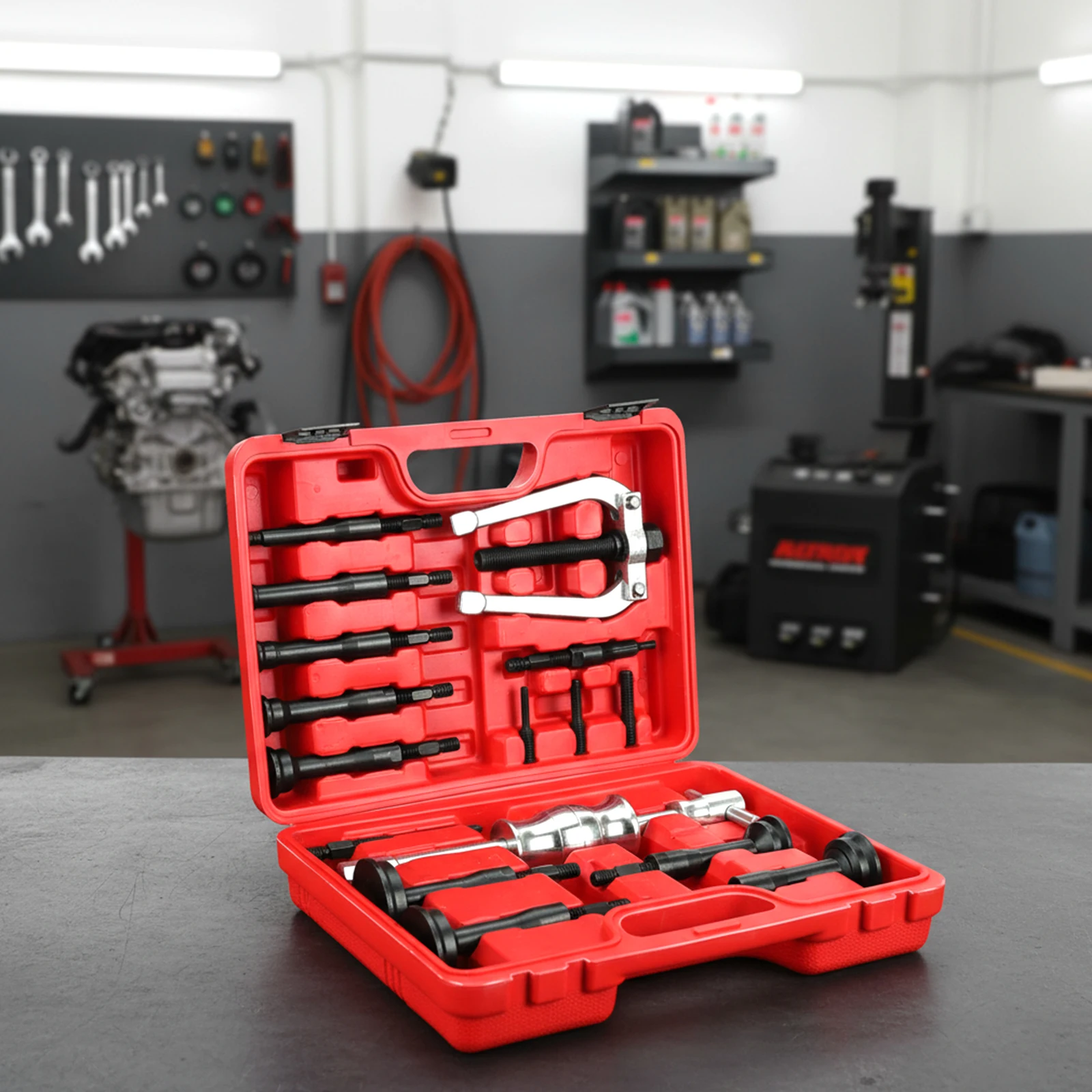 Набор экстракторов для снятия отверстий, 16 шт., с комплектом экстрактора для глухих подшипников в корпусе и съемника уплотнений
Набор экстракторов для снятия отверстий, 16 шт., с комплектом экстрактора для глухих подшипников в корпусе и съемника уплотнений