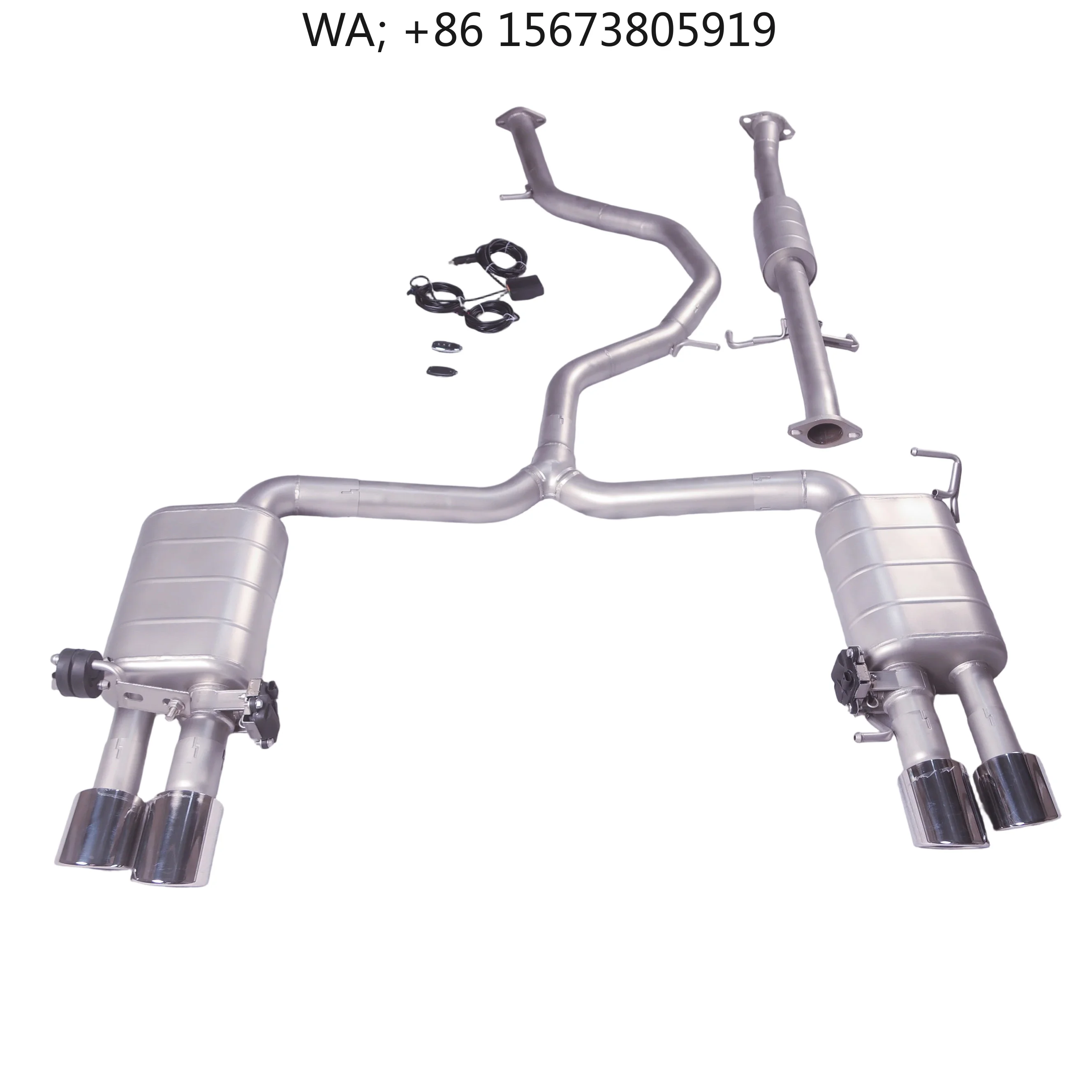 For to the 2020-2025 Toyota Corolla 1.2T SUS304 High-permance Front Mid Rear Catback Valvetronic Exhaust with Muffler
For to the 2020-2025 Toyota Corolla 1.2T SUS304 High-permance Front Mid Rear Catback Valvetronic Exhaust with Muffler