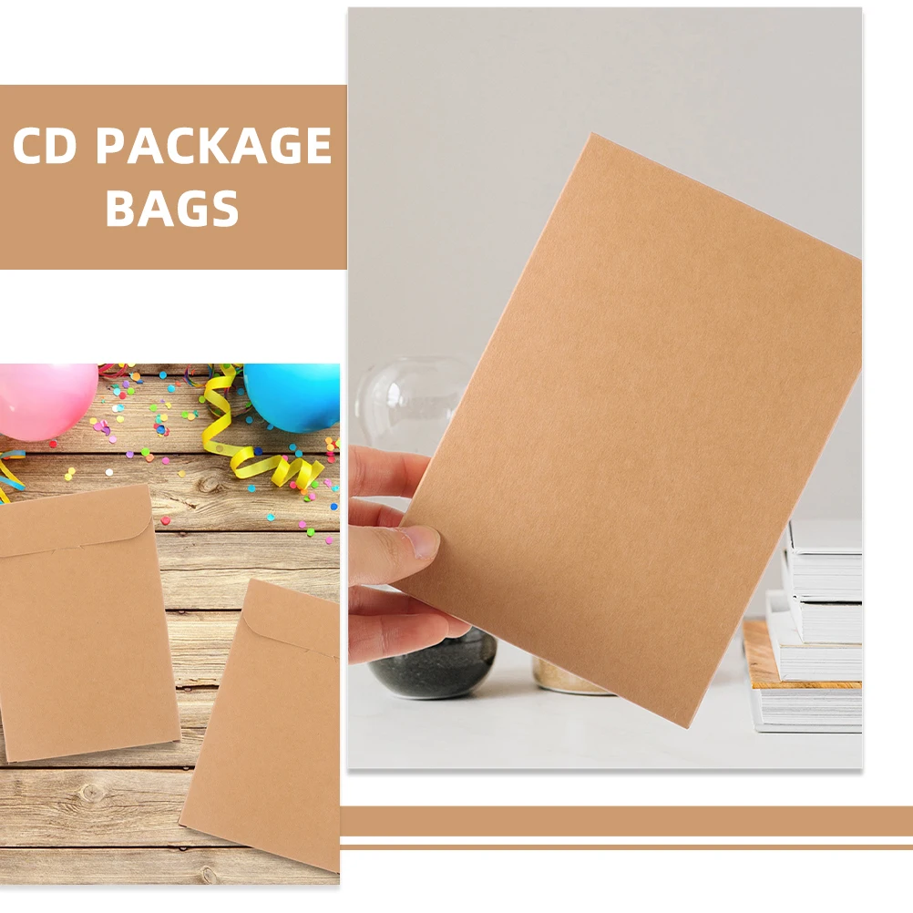 100 Pcs Kraft Paper CD Bag DVD Envelop Case Storage Cases Packing Disc Pouch Light Brown Sleeves
100 Pcs Kraft Paper CD Bag DVD Envelop Case Storage Cases Packing Disc Pouch Light Brown Sleeves