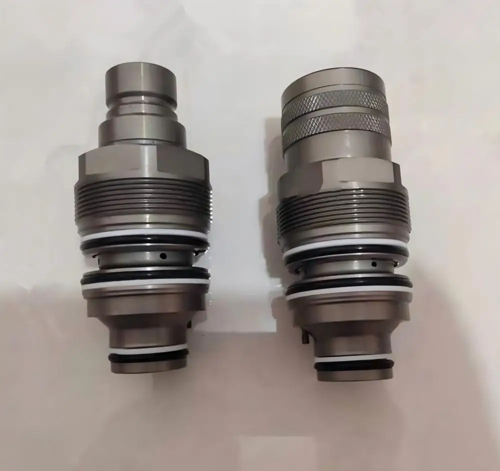 6679837 6680018 Male / Female Hydraulic Flat Face Quick Coupler Connector Coupling Suitable for Loader 753 763 773 863 864 883
6679837 6680018 Male / Female Hydraulic Flat Face Quick Coupler Connector Coupling Suitable for Loader 753 763 773 863 864 883