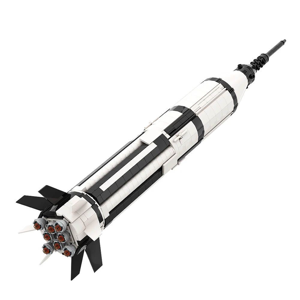 Gobricks NASA Saturn 1B Building Blocks Rocket Construction Model Toys MOC Space Brick For Kid Christmas Creative Gift
Gobricks NASA Saturn 1B Building Blocks Rocket Construction Model Toys MOC Space Brick For Kid Christmas Creative Gift