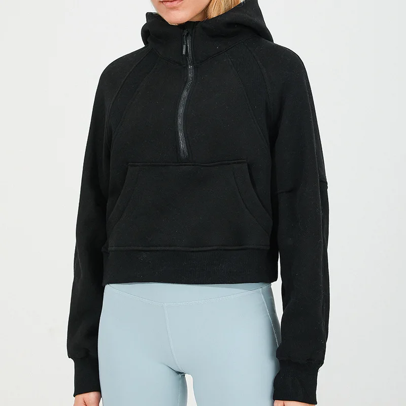New Yoga Suit Jacket For Autumn And Winter, Thick And Warm Hooded Sweatshirt With Fleece, Sports Top, Hoodie For Women
New Yoga Suit Jacket For Autumn And Winter, Thick And Warm Hooded Sweatshirt With Fleece, Sports Top, Hoodie For Women