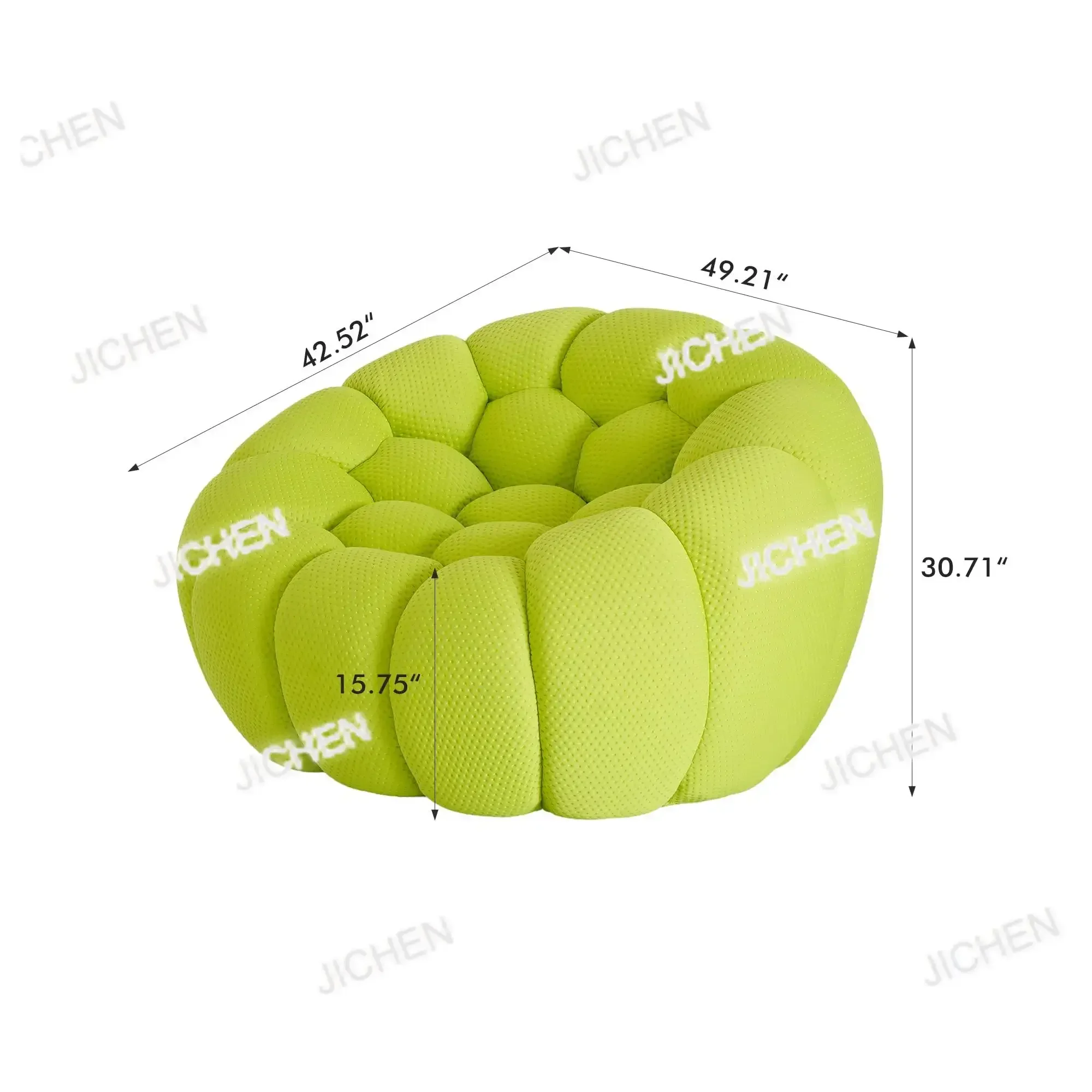 XHY XXL Pumpkin Lazy Sofa Chair, Oversized Memory Foam Bubble Chair With 3D Honeycomb Shape, Round Floor Sofa For Living Room
XHY XXL Pumpkin Lazy Sofa Chair, Oversized Memory Foam Bubble Chair With 3D Honeycomb Shape, Round Floor Sofa For Living Room