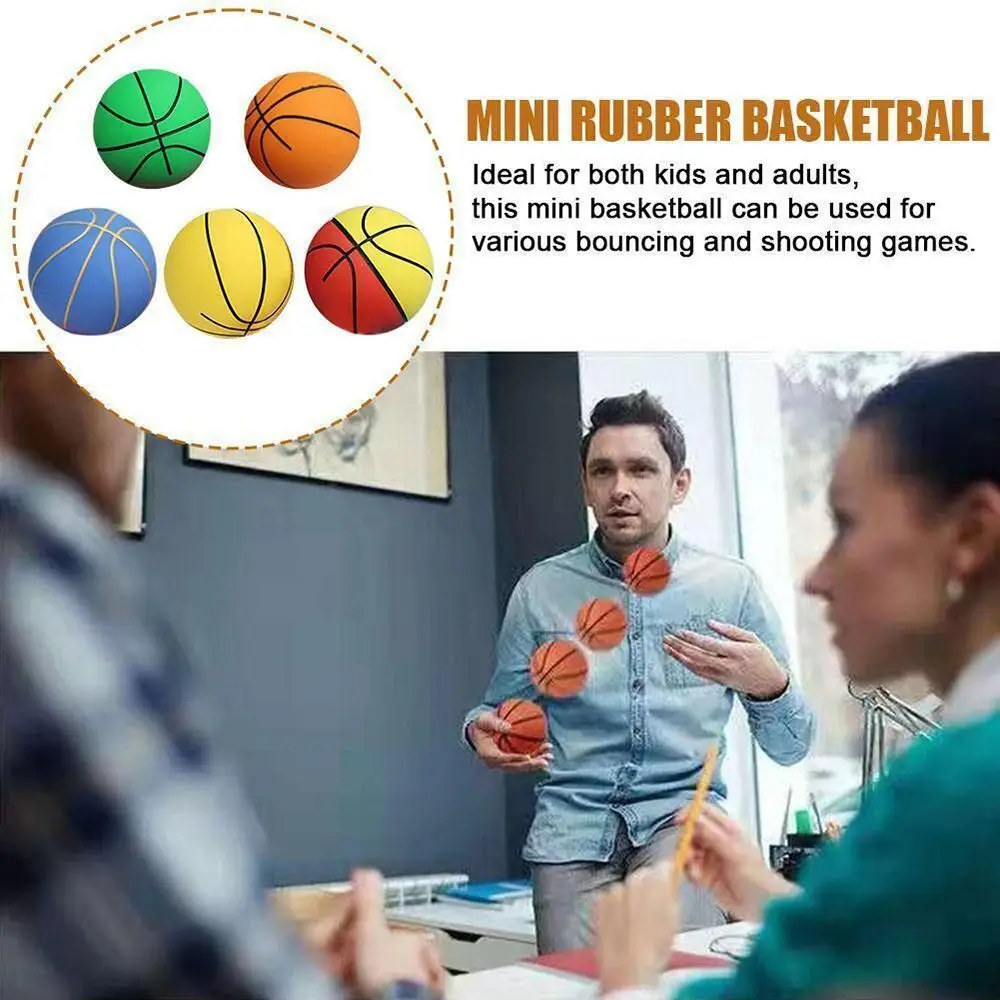 Ultra-high Elastic Small Basketball Outdoor Sport Games Children Mini Rubber Basketball Hand Stress Ball Grip Strength Balls
Ultra-high Elastic Small Basketball Outdoor Sport Games Children Mini Rubber Basketball Hand Stress Ball Grip Strength Balls