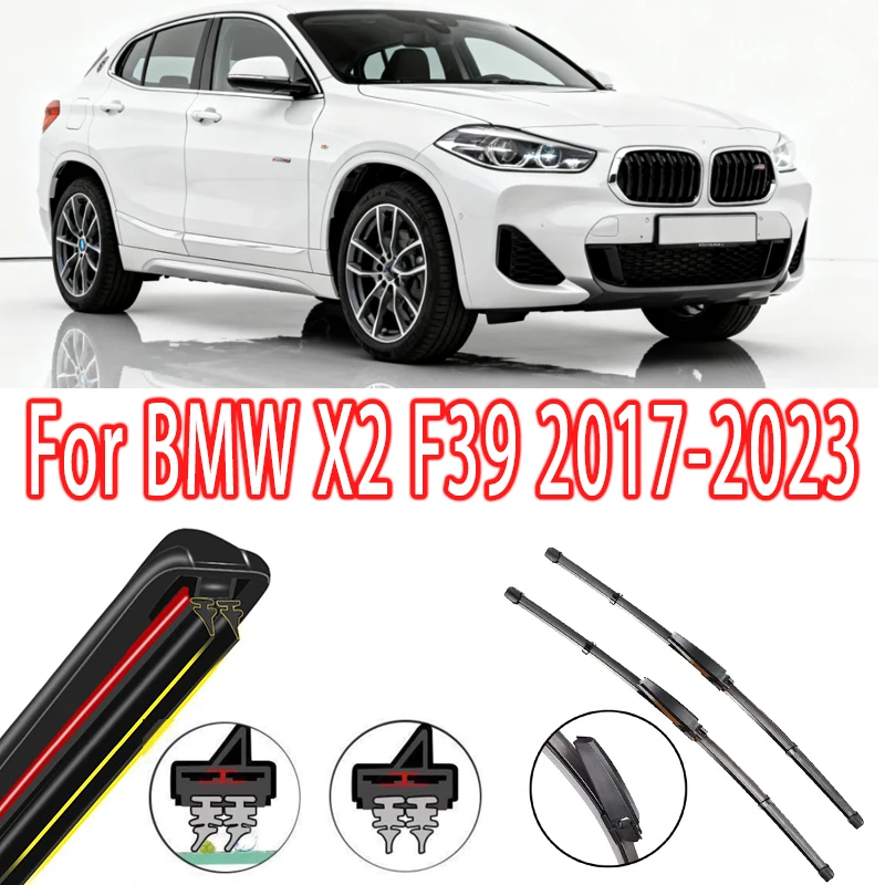 For BMW X2 F39 2017-2023 Front Windshield Wiper Blades 2pcs Windscreen Window Accessories 2018 2019 2020 2021 2022
For BMW X2 F39 2017-2023 Front Windshield Wiper Blades 2pcs Windscreen Window Accessories 2018 2019 2020 2021 2022