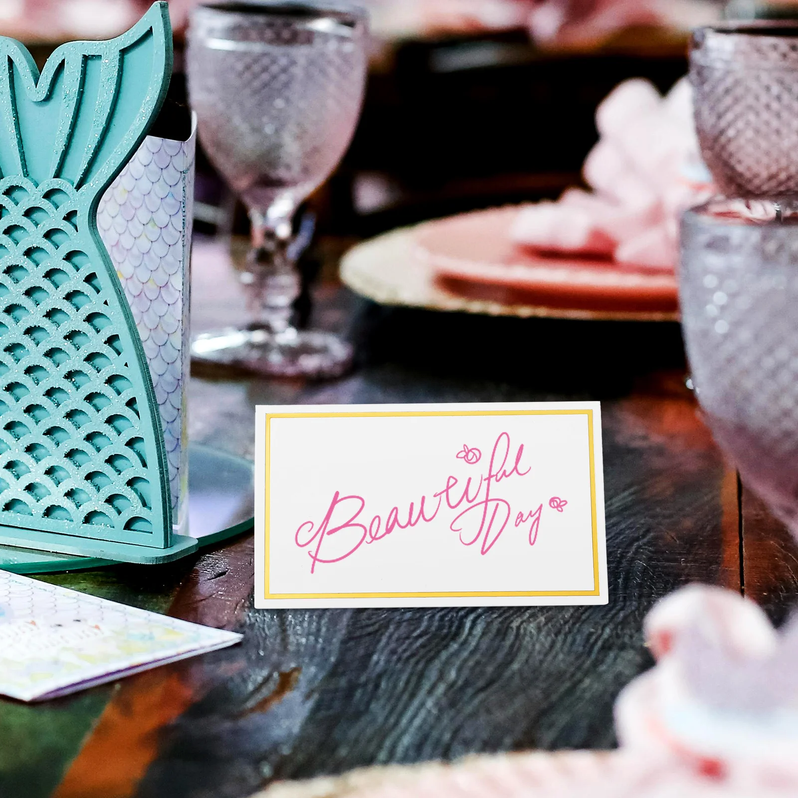 120Pcs Elegant Place Cards Blank Folding Table Tents for Weddings Conferences Banquets Easy to Write and Use Place Card Paper
120Pcs Elegant Place Cards Blank Folding Table Tents for Weddings Conferences Banquets Easy to Write and Use Place Card Paper