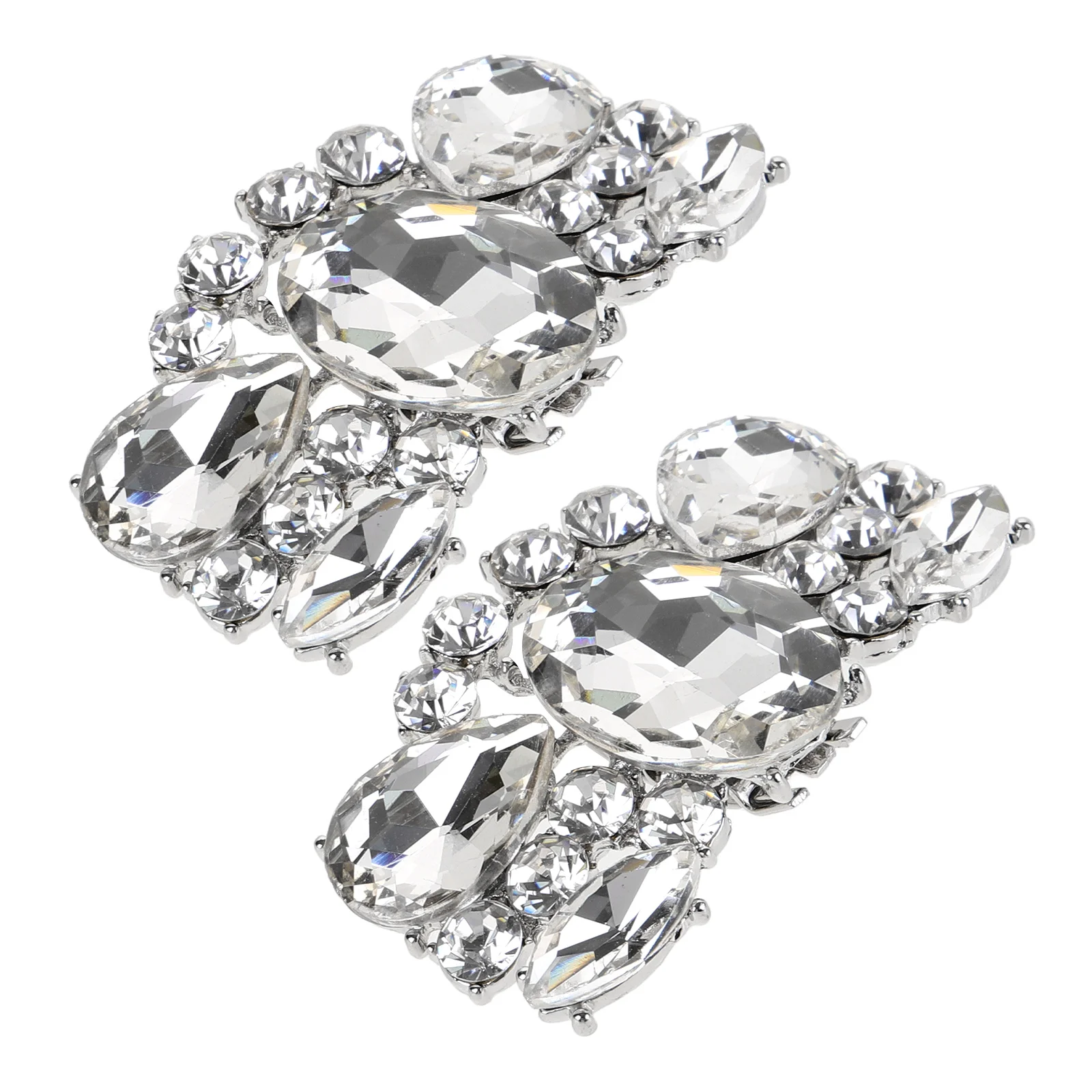 2Pcs Shoe Buckle Rhinestone Clips Wedding Decorative Shoe Clips Removable Elegant Accessories for Women Pumps Party Shoes 
2Pcs Shoe Buckle Rhinestone Clips Wedding Decorative Shoe Clips Removable Elegant Accessories for Women Pumps Party Shoes