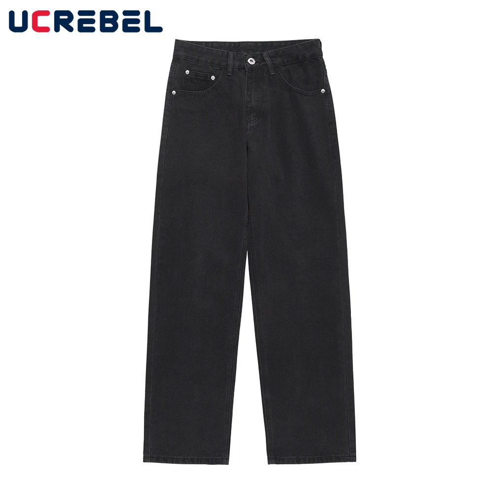 Solid Color Casual Jeans Mens High Street Washed Denim Pants Autumn Winter Loose Straight-leg Pants Men
Solid Color Casual Jeans Mens High Street Washed Denim Pants Autumn Winter Loose Straight-leg Pants Men
