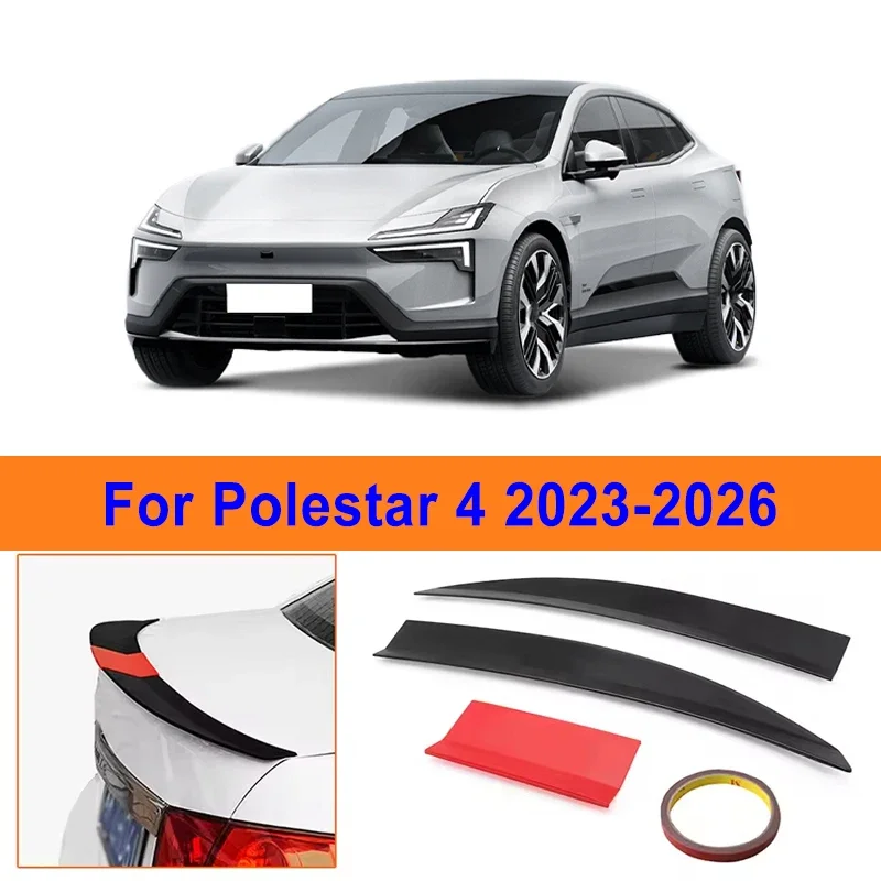 For Polestar 4 2023-2026 3-Section ABS Rear Trunk Spoiler 115-125cm Adjustable Sports Decor Top Wing Car Exterior Parts
For Polestar 4 2023-2026 3-Section ABS Rear Trunk Spoiler 115-125cm Adjustable Sports Decor Top Wing Car Exterior Parts