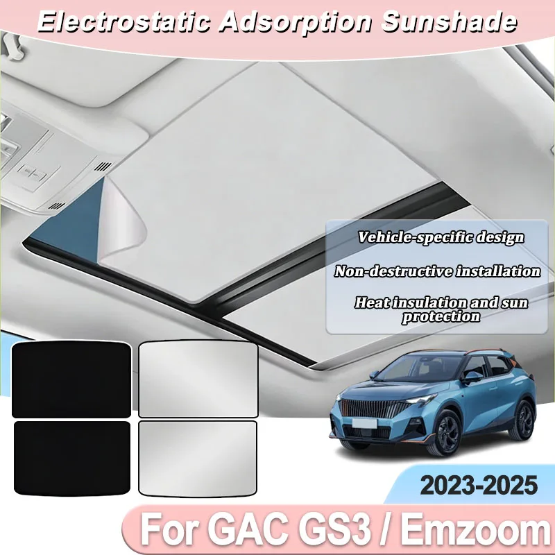 Car Accessories For Trumpchi GS3 GAC Emzoom Accessories 2023 2024 2025 Car Skylight Sunroof Cover Sun Shades Part Electrostatic
Car Accessories For Trumpchi GS3 GAC Emzoom Accessories 2023 2024 2025 Car Skylight Sunroof Cover Sun Shades Part Electrostatic