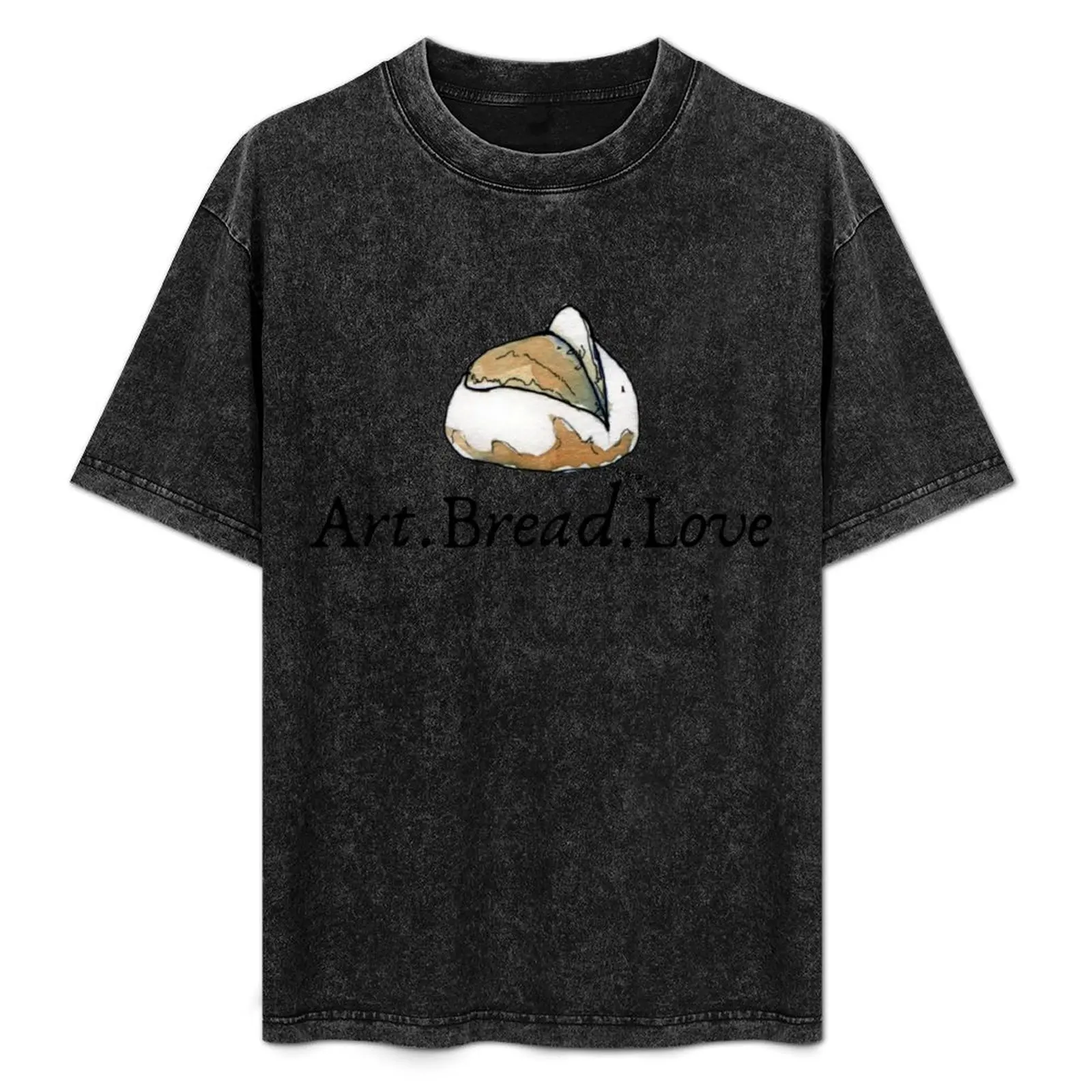 Art.Bread.Love T-Shirt Simple Solid Color Crew Neck Tee
Art.Bread.Love T-Shirt Simple Solid Color Crew Neck Tee