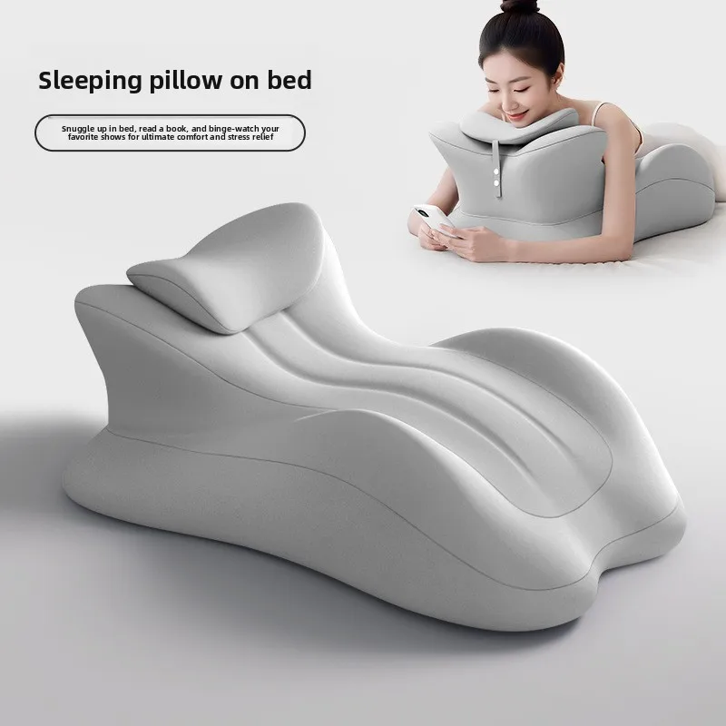 Multi-functional Ergonomic Pillow for Prone Sleeping, Phone Use, Reading, Slow-Response Support for Couples and Lovers
Multi-functional Ergonomic Pillow for Prone Sleeping, Phone Use, Reading, Slow-Response Support for Couples and Lovers