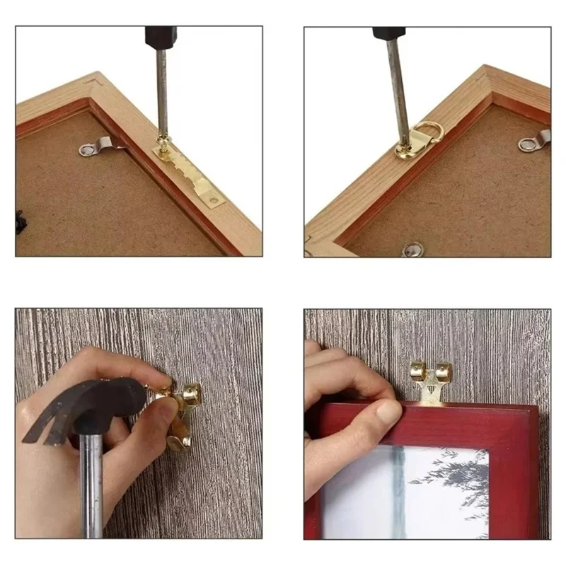 LLCS-282Pcs Metal Photo Hook Photo Frame Hanging Mounting Accessories Multi-Purpose Clock Wall Drawing Hanger Kit
LLCS-282Pcs Metal Photo Hook Photo Frame Hanging Mounting Accessories Multi-Purpose Clock Wall Drawing Hanger Kit