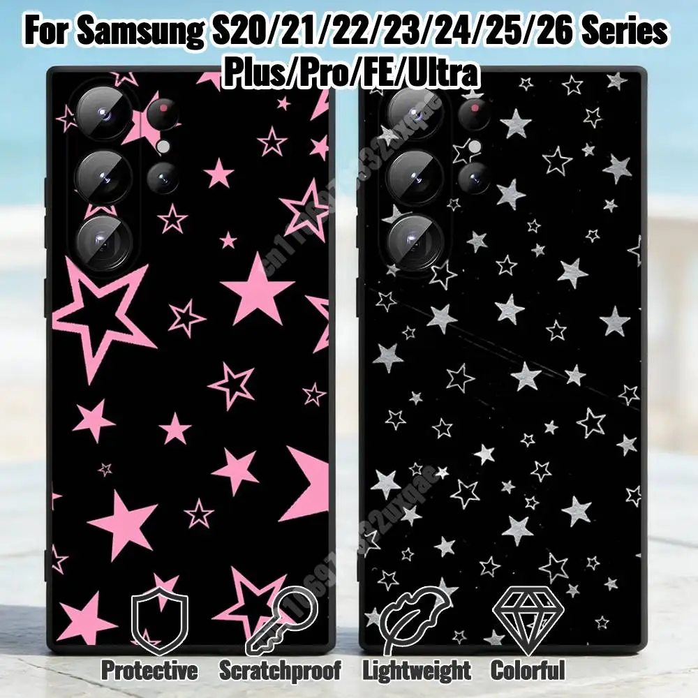 Beautiful Star Sky Pattern Phone Case for Samsung Galaxy S21 22 Ultra Plus S23 24 FE Lite S25 26 Shockproof Cover
Beautiful Star Sky Pattern Phone Case for Samsung Galaxy S21 22 Ultra Plus S23 24 FE Lite S25 26 Shockproof Cover