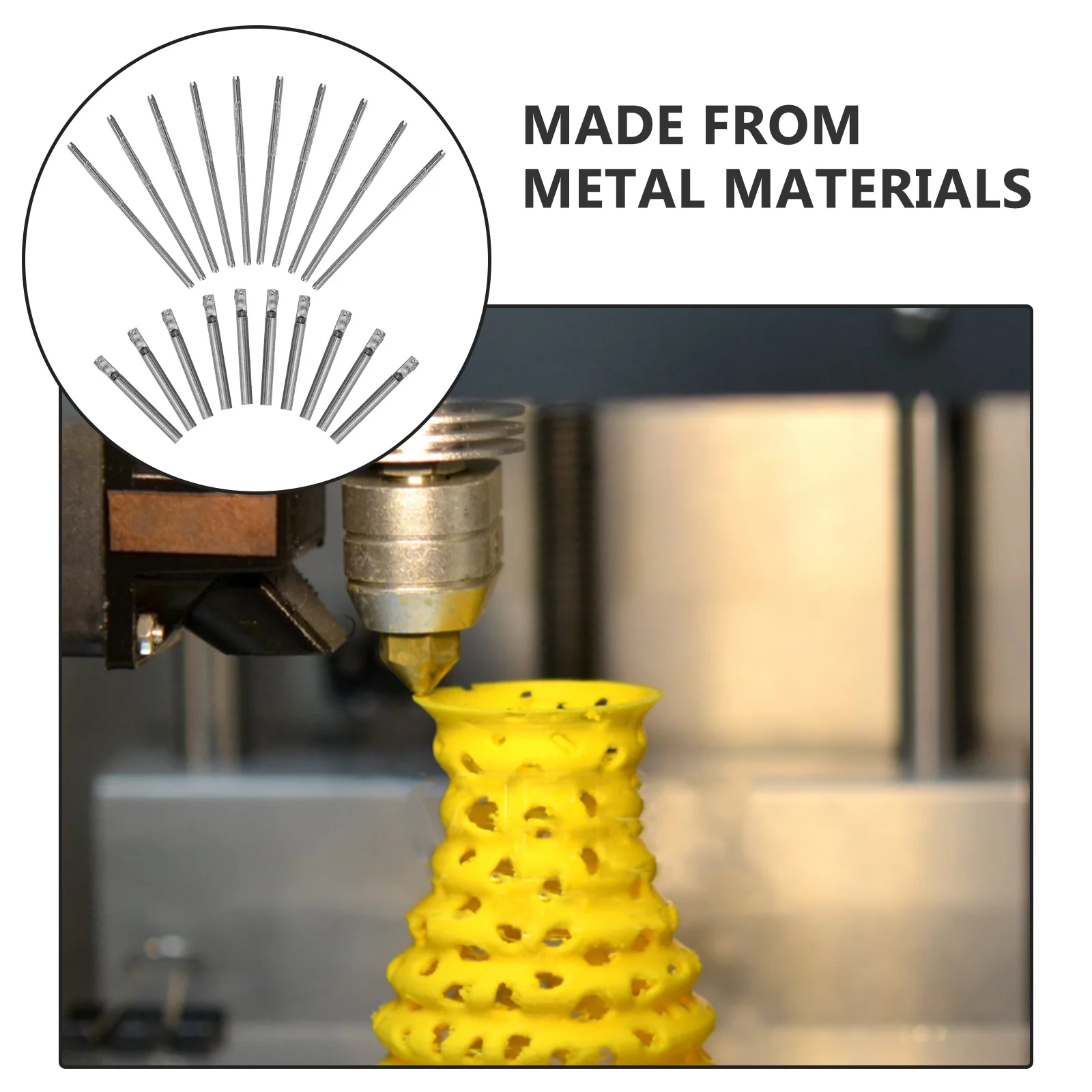 1Set 3D Printing Pen Needle Replacement Durable Metal Printer Part Precise Results Easy Installation Needle Replacement
1Set 3D Printing Pen Needle Replacement Durable Metal Printer Part Precise Results Easy Installation Needle Replacement