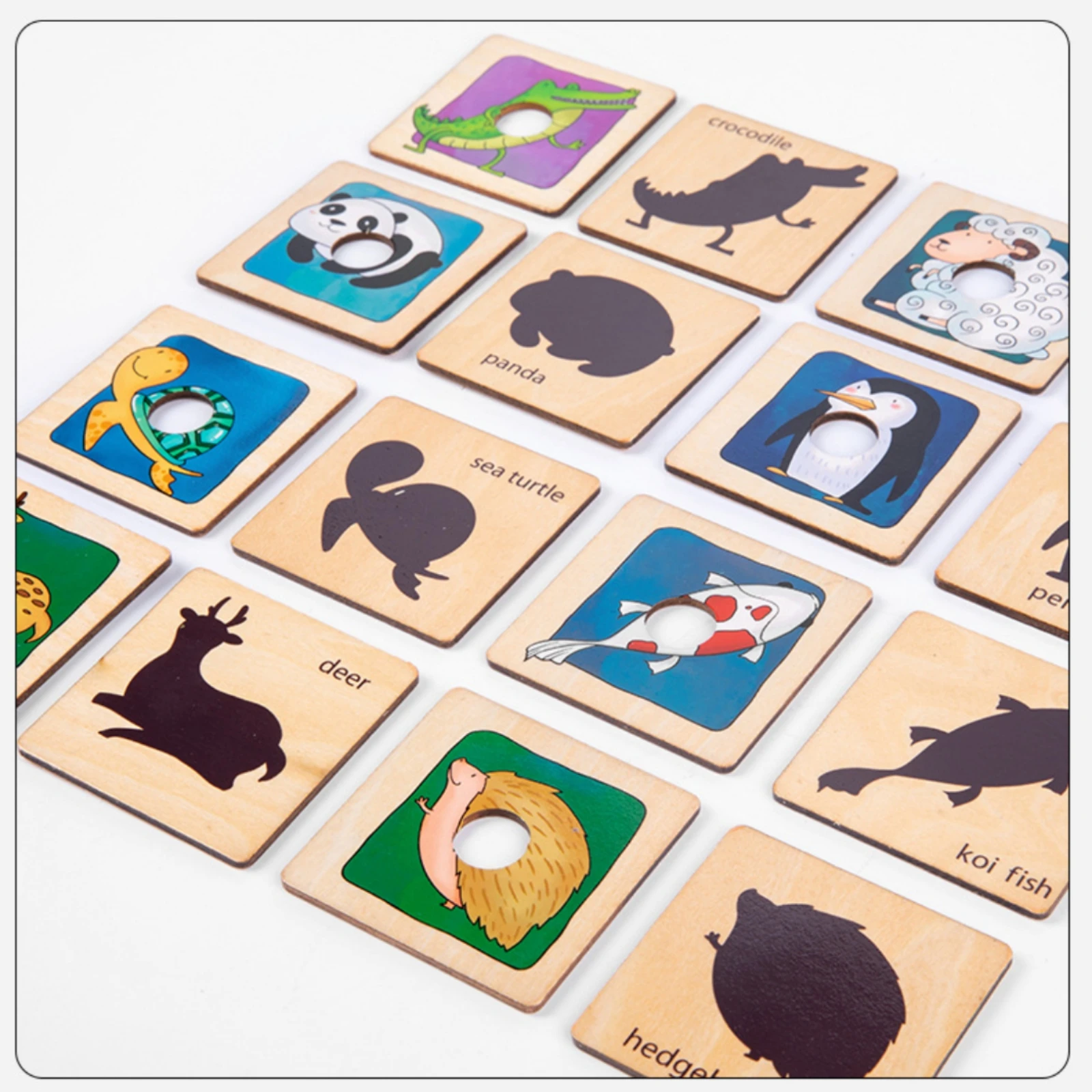 Animal Shadow Puzzle Fine Motor Skills Wooden Animal Puzzle Learning Toy Child-Led Style
Animal Shadow Puzzle Fine Motor Skills Wooden Animal Puzzle Learning Toy Child-Led Style