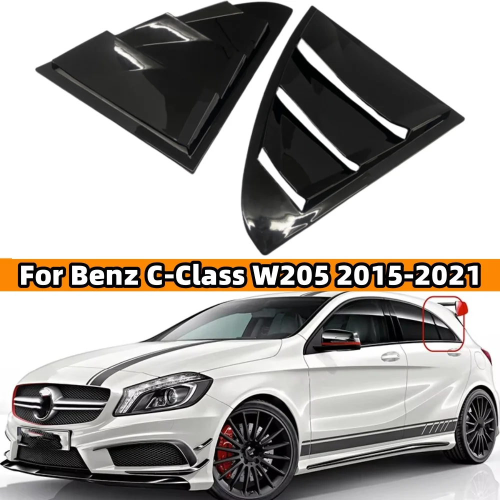 Pair Car Sided 1/4 Rear Window Louver Shutter Cover Trim Fits For Mercedes Benz C-Class W205 2015-2021 Vent ScoopTrim
Pair Car Sided 1/4 Rear Window Louver Shutter Cover Trim Fits For Mercedes Benz C-Class W205 2015-2021 Vent ScoopTrim