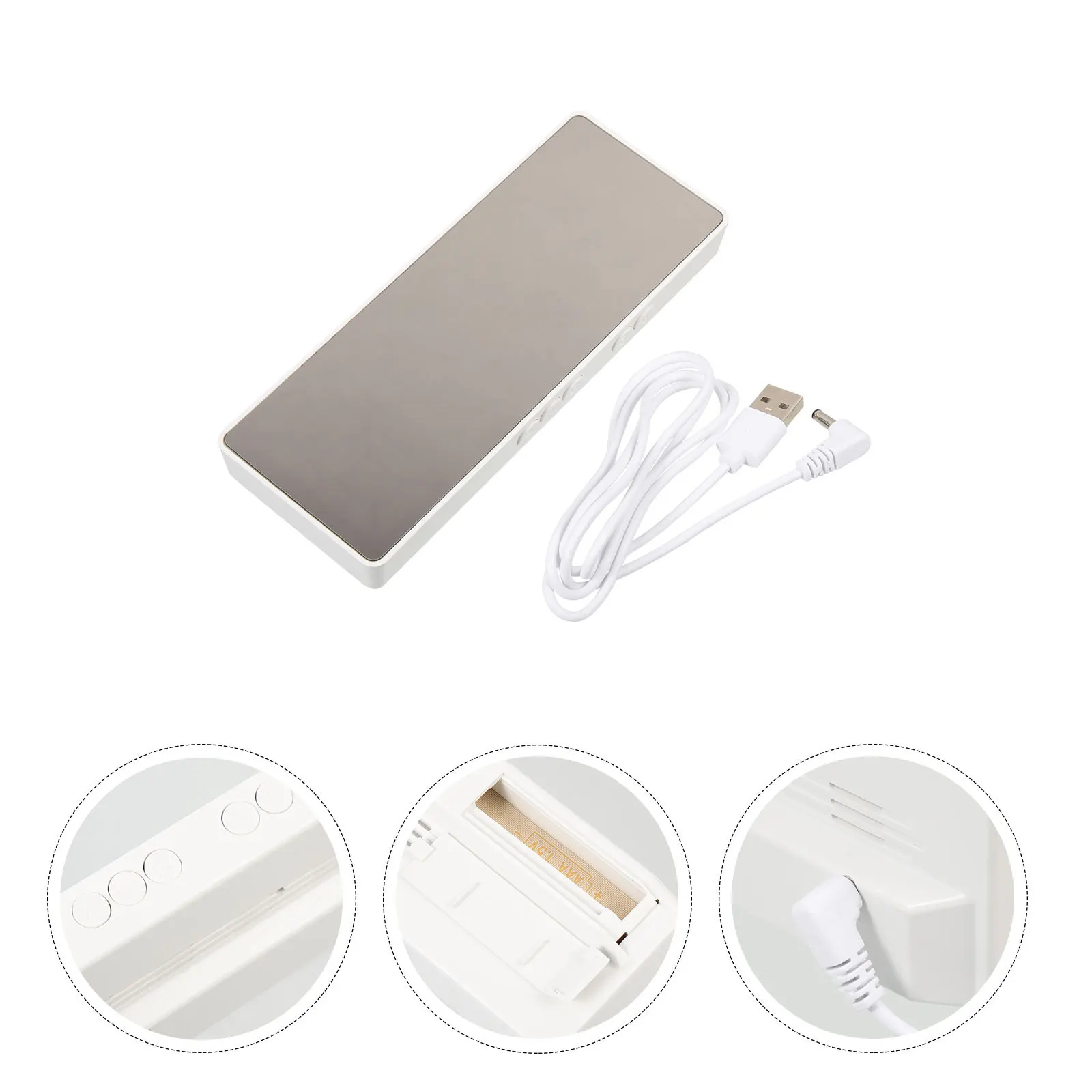 Digital Alarm Clock Small Bedroom Decorative Desktop Clock Portable Multi-Functional Intelligent Design
Digital Alarm Clock Small Bedroom Decorative Desktop Clock Portable Multi-Functional Intelligent Design