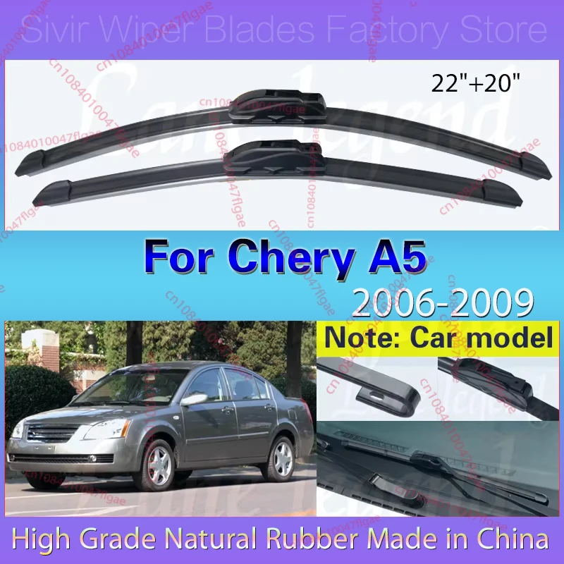 2pcs For Chery A5 2006 2007 2008 2009 Car Front Wiper Blade Window Windscreen Windshield Car Rain Brush Car Accessories 22"+20"
2pcs For Chery A5 2006 2007 2008 2009 Car Front Wiper Blade Window Windscreen Windshield Car Rain Brush Car Accessories 22"+20"