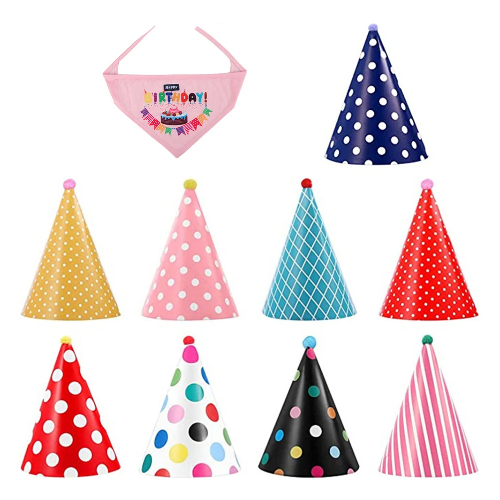 Pet Dog Birthday Caps Bright Color Durable Material Comfortable Wear Dog Accessories Party Decorations Supplies B
Pet Dog Birthday Caps Bright Color Durable Material Comfortable Wear Dog Accessories Party Decorations Supplies B