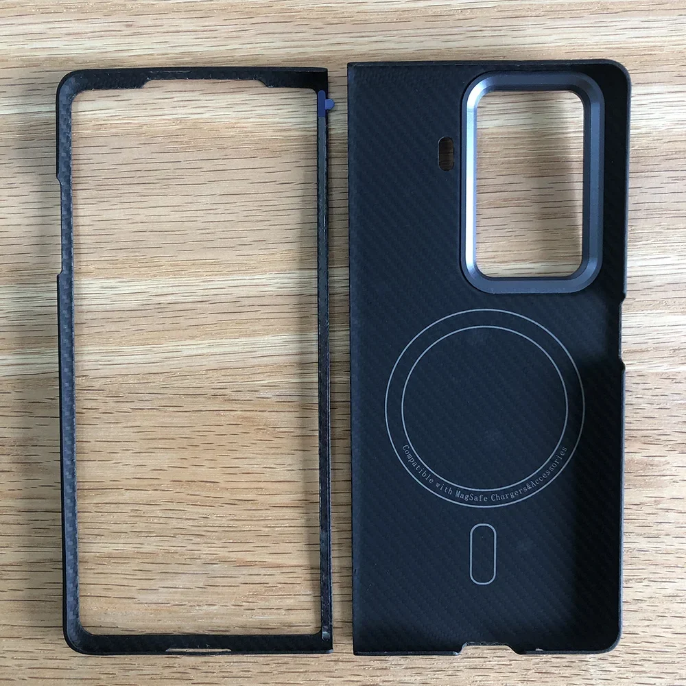 HKFD black case for Honor Magic Vs3 Kevlar case Carbon Fiber Aramid Geometric lightweight Wireless charging Magnetic vs3 XH11T06
HKFD black case for Honor Magic Vs3 Kevlar case Carbon Fiber Aramid Geometric lightweight Wireless charging Magnetic vs3 XH11T06