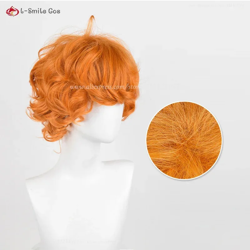 2025 Anime Panty and Stocking with Garterbelt Burifu Cosplay 30cm Short Orange Cruly Hair Heat Resistant Synthetic + Wig
2025 Anime Panty and Stocking with Garterbelt Burifu Cosplay 30cm Short Orange Cruly Hair Heat Resistant Synthetic + Wig