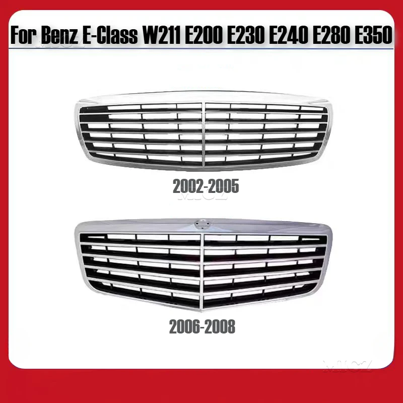 Для Mercedes Benz E-Class W211 E200 E230 E240 E280 E350 2002-2008 Решетка переднего бампера
Для Mercedes Benz E-Class W211 E200 E230 E240 E280 E350 2002-2008 Решетка переднего бампера