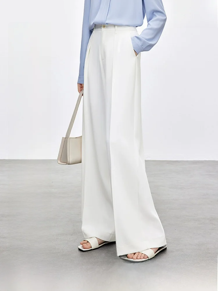 White High Waist Wide Leg Pants Spring 2026 New Style Elegant Commute Straight Cut Pants Draping High-End Feelings Women's Lo...
White High Waist Wide Leg Pants Spring 2026 New Style Elegant Commute Straight Cut Pants Draping High-End Feelings Women's Lo...