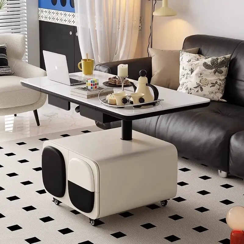 Italian minimalist coffee table movable lifting folding sofa side table modern minimalist household light luxury rock slab
Italian minimalist coffee table movable lifting folding sofa side table modern minimalist household light luxury rock slab