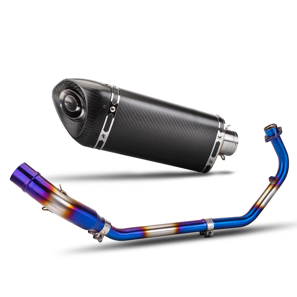 Motorcycle Exhaust Elbow Carbon fiber Muffler Slip-On Front Link Pipe Tube For CBR150 CBR150R CB150R cbr150 2016-2023
Motorcycle Exhaust Elbow Carbon fiber Muffler Slip-On Front Link Pipe Tube For CBR150 CBR150R CB150R cbr150 2016-2023