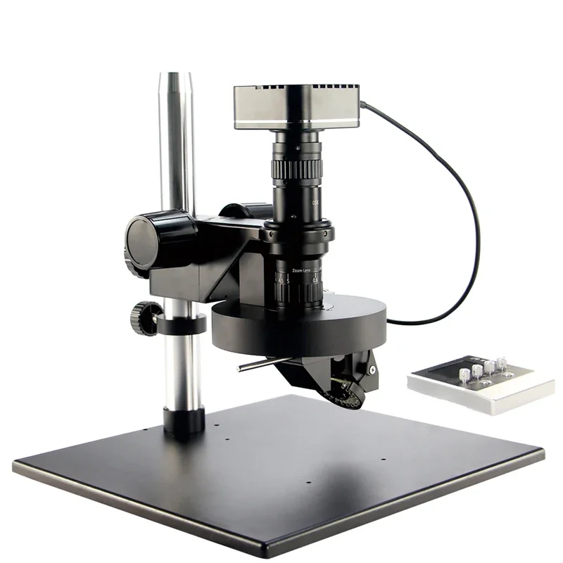 4K 8MP Video Microscope Measurement Set with Automatic Motorized 360 Degree Rotation and 2D 3D 0.6X-5X Stereo
4K 8MP Video Microscope Measurement Set with Automatic Motorized 360 Degree Rotation and 2D 3D 0.6X-5X Stereo