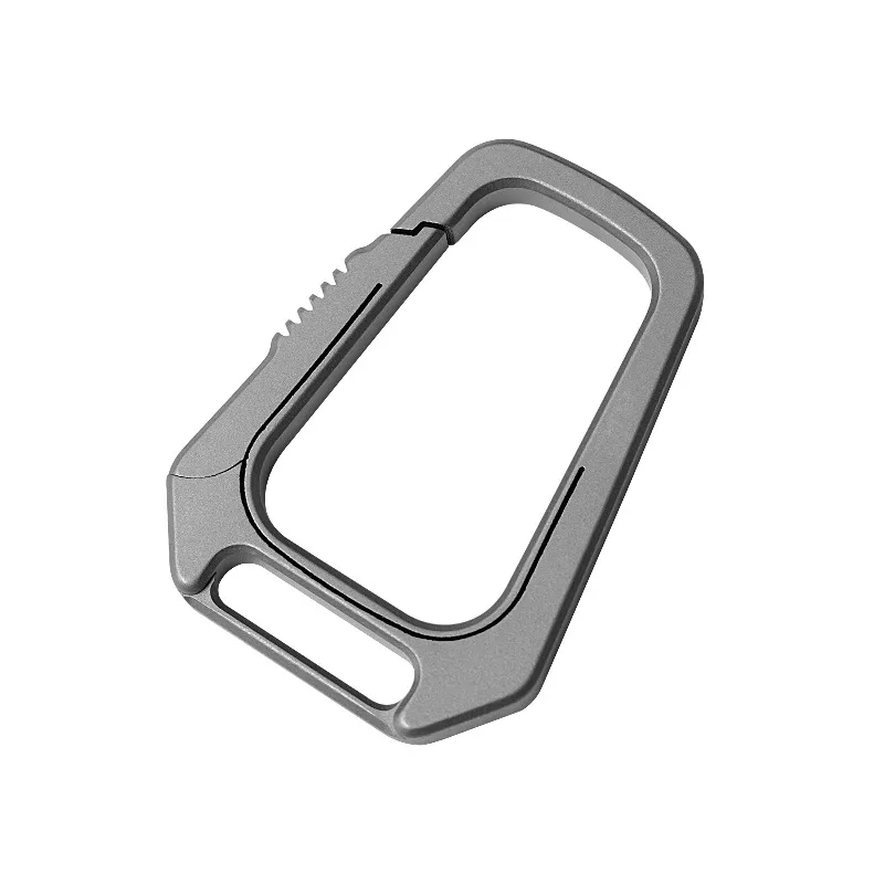 Outdoor Portable Carabiner Keychain Titanium Utility Mini Chain Buckle Lightweight Titanium Keychain
Outdoor Portable Carabiner Keychain Titanium Utility Mini Chain Buckle Lightweight Titanium Keychain